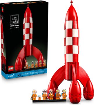 LEGO Ideas Foguete Lunar do Tintin ; Kit de Construção 21367 LEGO Ideas Foguete Lunar do Tintin ; Kit de Construção 21367