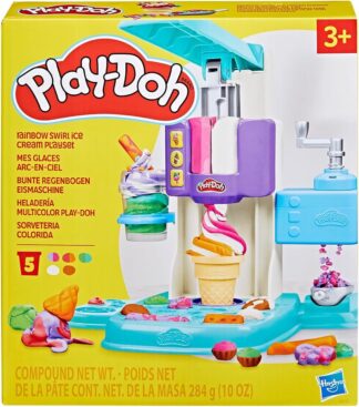 Play-Doh, Massinha de Modelar Infantil, Sorveteria Colorida – Conjunto de Brinquedo com Acessórios e 5 Potes – A partir de 3 Anos Play-Doh, Massinha de Modelar Infantil, Sorveteria Colorida – Conjunto de Brinquedo com Acessórios e 5 Potes – A partir de 3 Anos