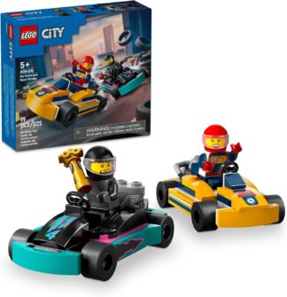 LEGO Set City Great Vehicles Carros de Karting e Pilotos 60400 (99 Peças) LEGO Set City Great Vehicles Carros de Karting e Pilotos 60400 (99 Peças)