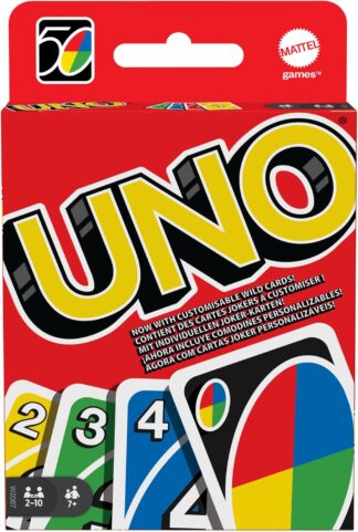 Jogo De Cartas UNO Clássico Mattel Com 108 Cartas 7 Anos Ou Mais Jogo De Cartas UNO Clássico Mattel Com 108 Cartas 7 Anos Ou Mais