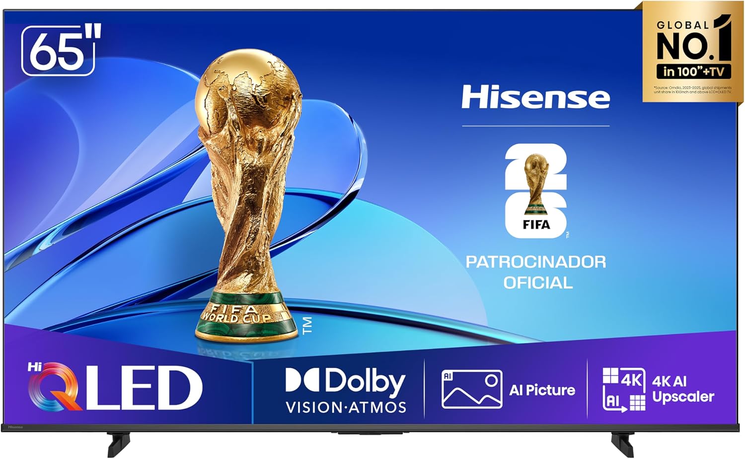 Hisense Smart TV UHD 4K HI-QLED 65" Polegadas 65Q6QV