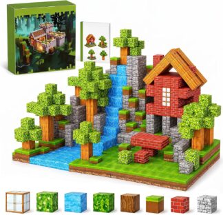 Blocos Magnéticos de Montar 114 Peças, Cubos 3D de 2 cm, STEM Infantil Blocos Magnéticos de Montar 114 Peças, Cubos 3D de 2 cm, STEM Infantil