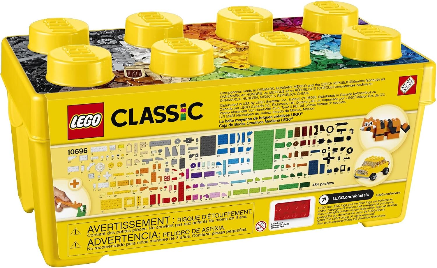 LEGO Classic - Caixa Média de Peças Criativas - Imagem 3