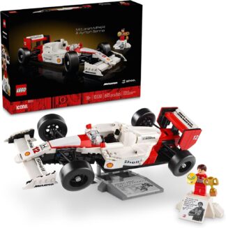 LEGO Set Icons 10330 McLaren MP4/4 e Ayrton Senna 693 peças LEGO Set Icons 10330 McLaren MP4/4 e Ayrton Senna 693 peças