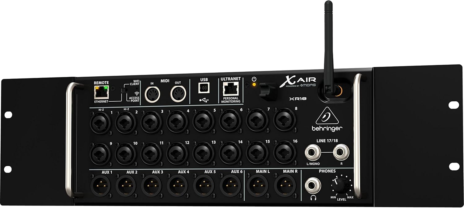 Behringer XR18 Mesa de Som Digital com 18 canais - Imagem 7