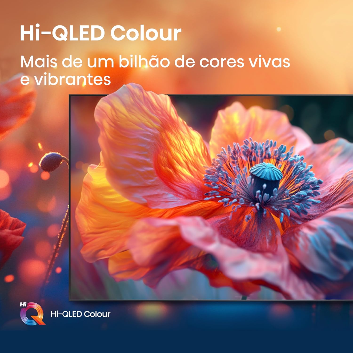 Hisense Smart TV UHD 4K HI-QLED 65" Polegadas 65Q6QV - Imagem 4