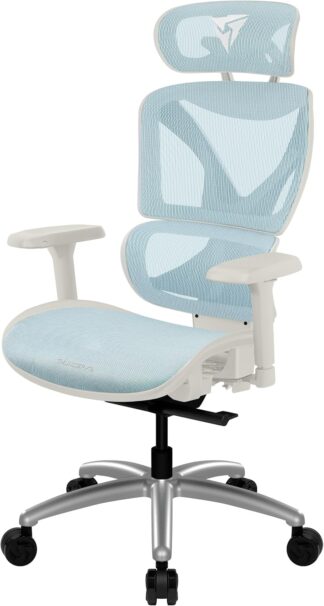 Cadeira Ergonômica XTC Chroma Azul/Branco ThunderX3