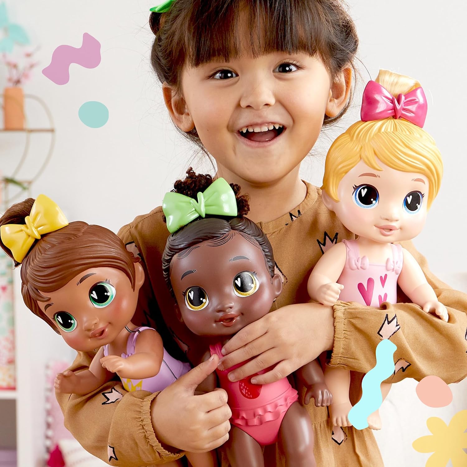 Baby Alive, Boneca, Bebê Shampoo, Sophia Sparkle - Cabelos Castanhos - Imagem 9