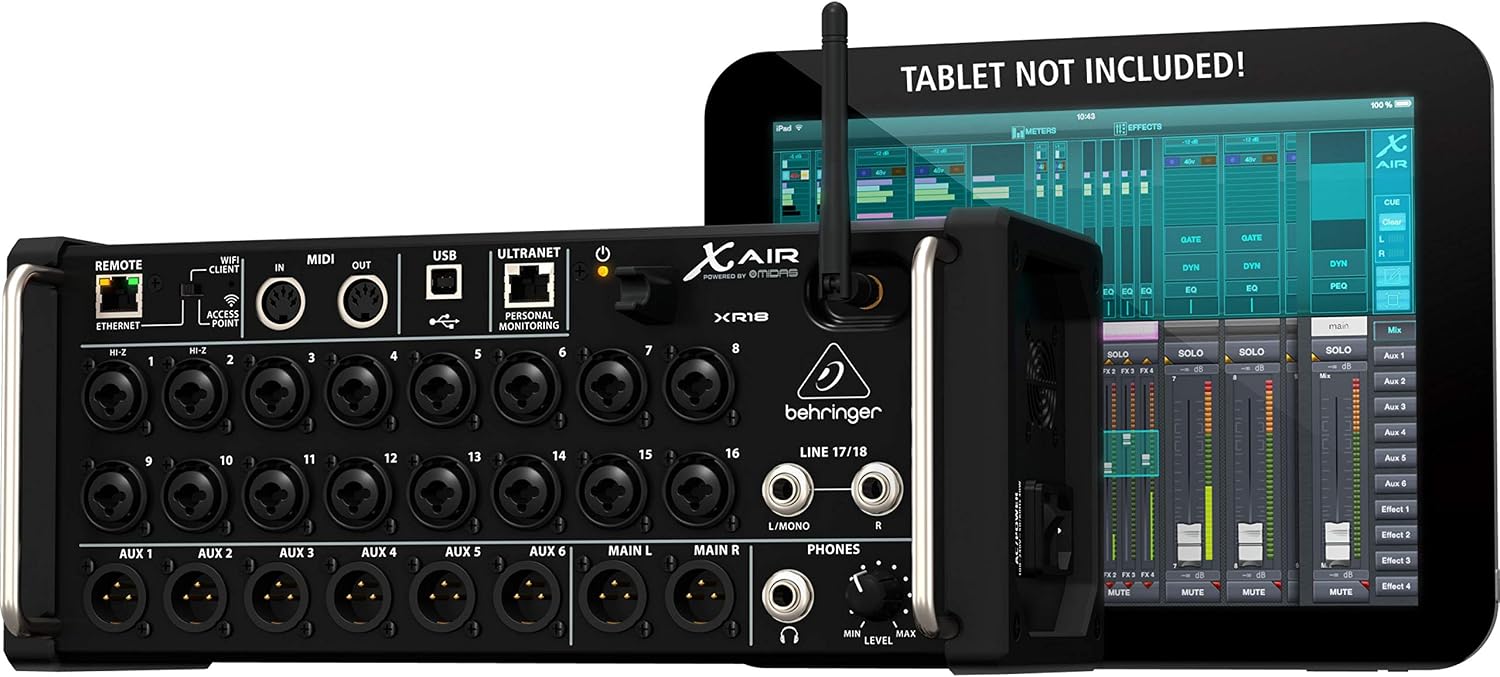 Behringer XR18 Mesa de Som Digital com 18 canais - Imagem 10