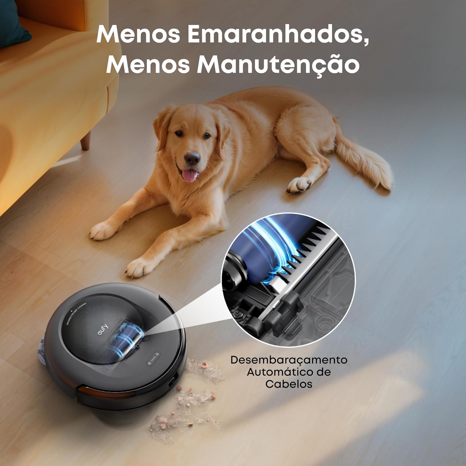 eufy C20 Omni Robô Aspirador e Passa Pano,Autolimpante,Navegação Laser,220V - Imagem 5