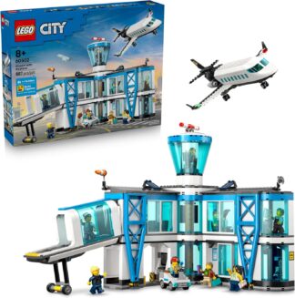 LEGO City Aeroporto com Avião – Conjunto de Modelo de Aeroporto 60502 LEGO City Aeroporto com Avião – Conjunto de Modelo de Aeroporto 60502