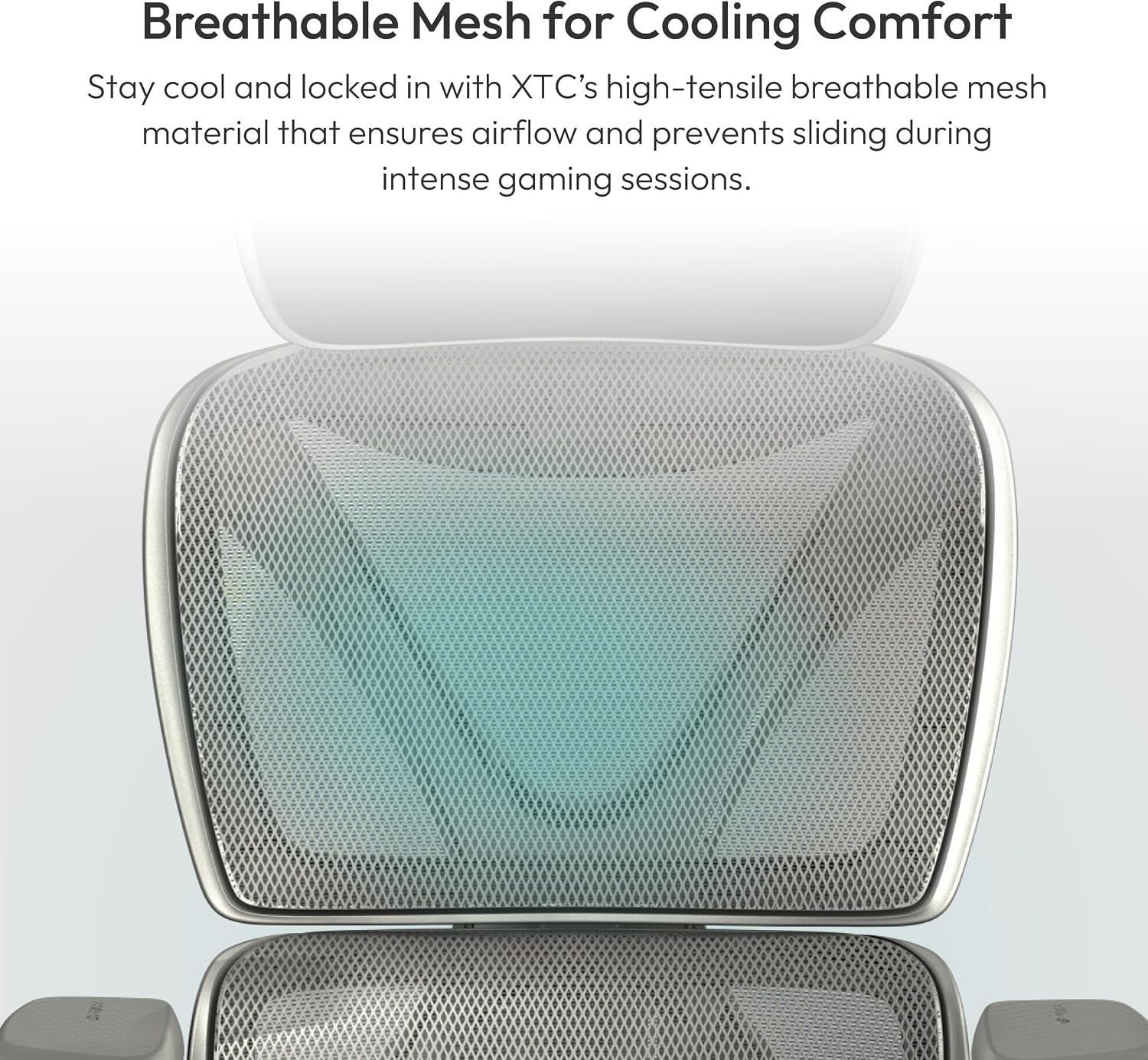 Cadeira Ergonômica XTC Mesh Cinza ThunderX3 - Imagem 5