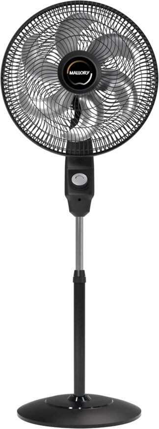 Ventilador de Coluna Mallory Éolo 126W, Silencioso, Hélice de 6 pás, Grade Especial em Sistema TS, Máxima Vazão e Mínimo Ruído – PR-GF- 127V
