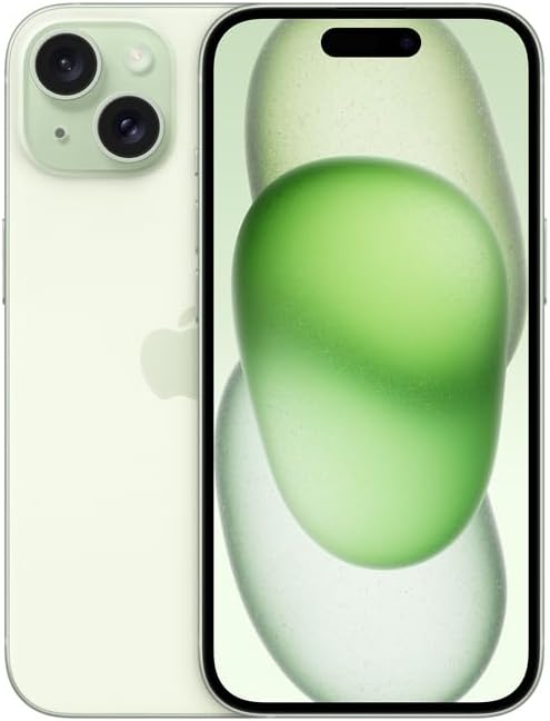Apple iPhone 15 (128 GB) — Verde (Seminovo)