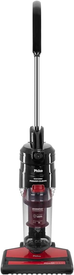 Philco Aspirador Pó Vertical Power Clean 2000W PAS4000V 220V Philco Aspirador Pó Vertical Power Clean 2000W PAS4000V 220V