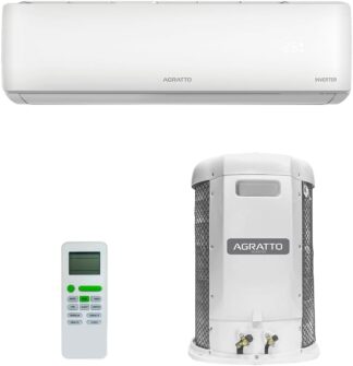 Ar Condicionado Split Hi Wall Agratto Liv Top Inverter 18.000 Btus Frio 220v R-32