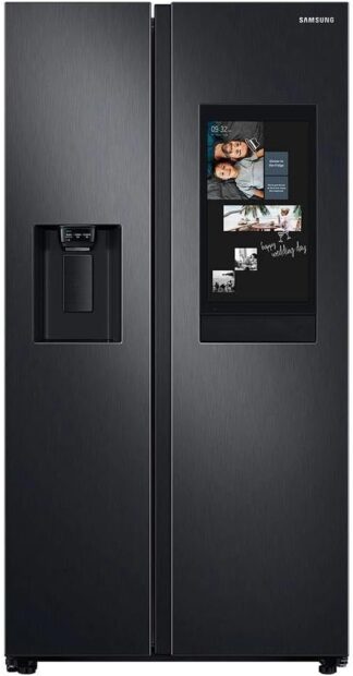 Geladeira Samsung Side By Side Black Premium 608 Litros 127V RS58T5561B1/AZ