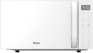 Micro-ondas Philco 20L Branco Pintura Limpa Fácil PMO24B 127v Micro-ondas Philco 20L Branco Pintura Limpa Fácil PMO24B 127v