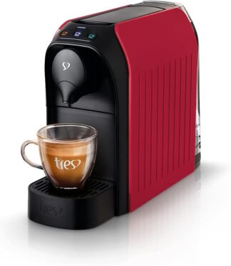 3 Corações TRES Cafeteira Espresso e Multibebida Passione Vermelha – 127V
