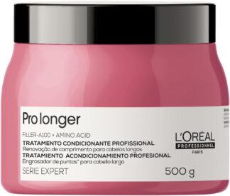 L’Oréal Professionnel Máscara de Tratamento Pro Longer, Reduz a Quebra e Aparência de Pontas Duplas, Adiciona Suavidade e Brilho, Para cabelos finos e com afinamento, 500g