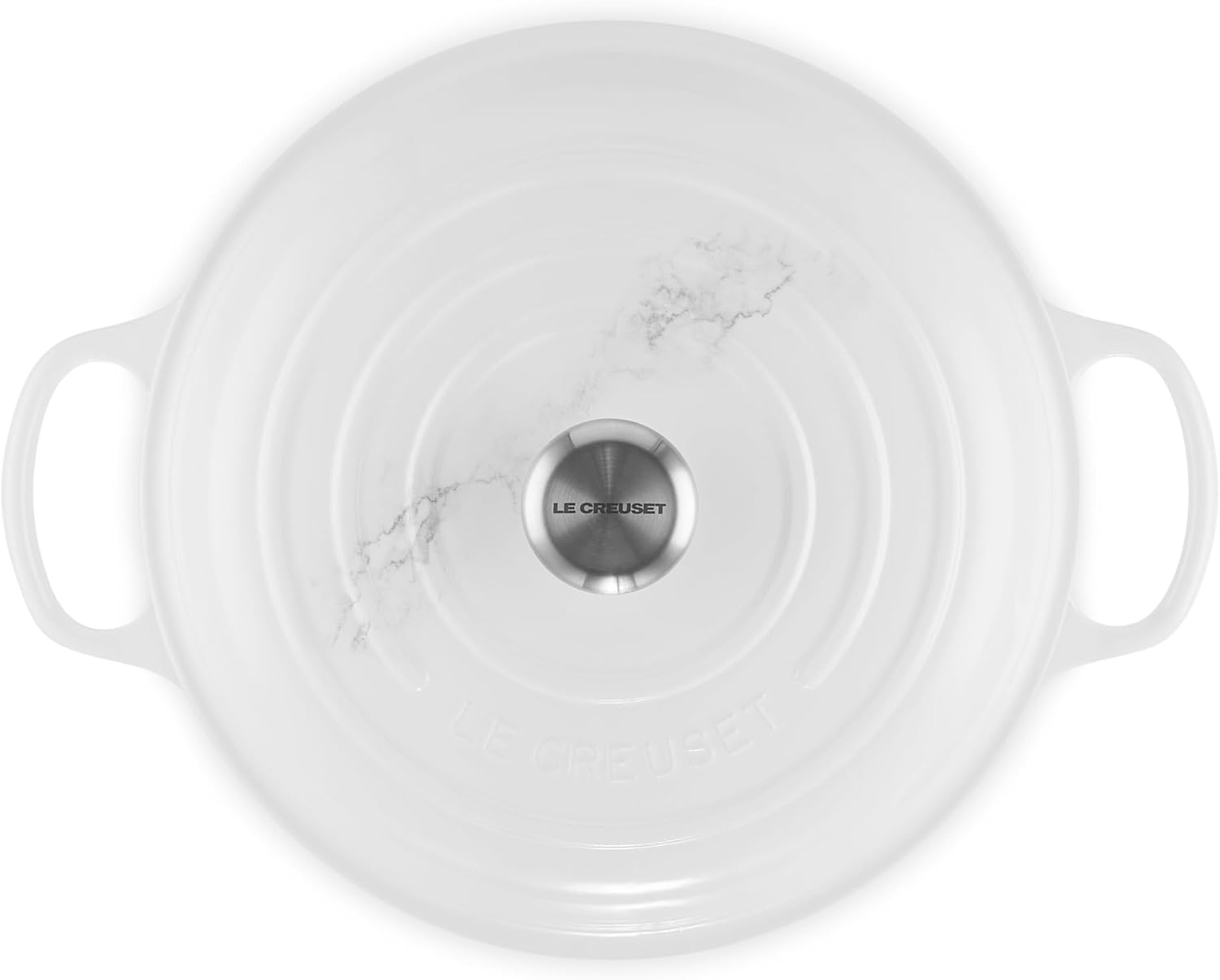 Le Creuset Grelha de ferro fundido esmaltado, 3,5 qt., mármore - Imagem 2