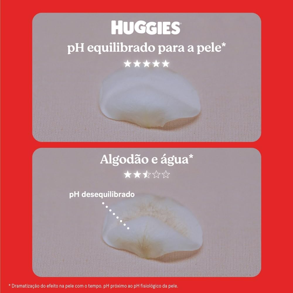 Lenços Umedecidos Huggies Recém-Nascido Sem Fragrância 6x48U - Imagem 10