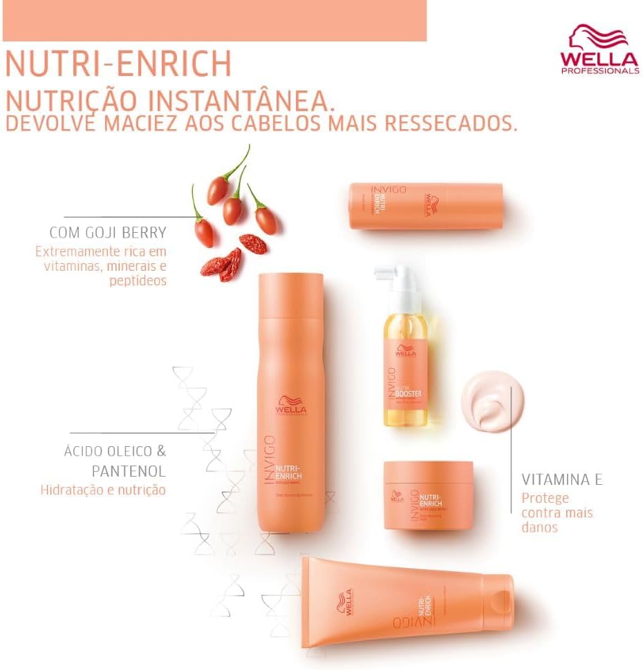 Shampoo Invigo Nutri Enrich Wella Professionals 1000 ml - Imagem 4