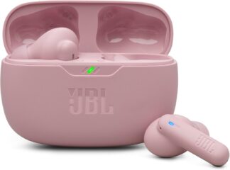 JBL, Fone de Ouvido Sem Fio, JBL, Bluetooth, Wave Beam 2, Intra Auricular, Sem Fio, Resistente À Água e Poeira – Rosa