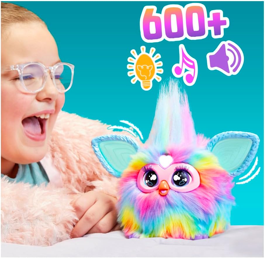 Furby Tie Dye, Brinquedo de Pelúcia Interativo ativado por Voz - Imagem 2