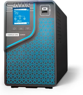 Nobreak SMS Gamer 2000Bi/Bi WI-FI, Interativo, Entrada 115/220v e Saída Bivolt 115/220V, 8 Tomadas, 29601