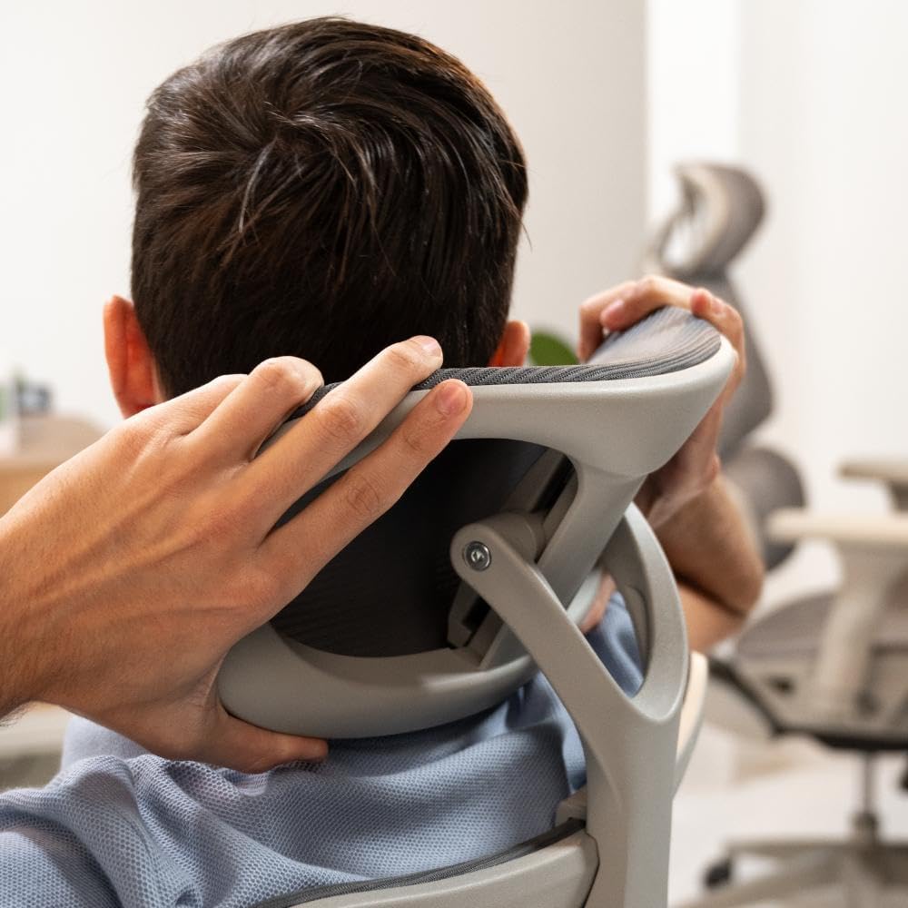 Cadeira Ergonômica Elements Astra Pro Cinza - Imagem 2