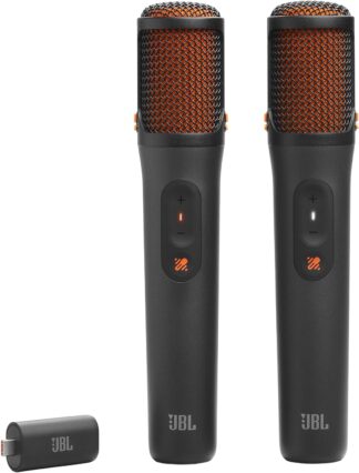 JBL EasySing Mics Microfones Sem Fio com IA e Remoção Vocal