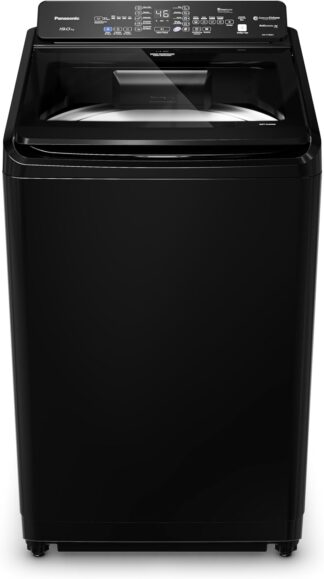 Máquina de lavar Intuitive+ Panasonic 19kg Lavagem Eficiente SmartSense Sistema Ciclone Ciclo Pet Preta – NA-F190G1BA 127V