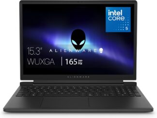 Notebook Gamer Alienware 15, 15,3″ WUXGA 165Hz, Intel Core 5 210H, 8GB DDR5, 512GB SSD, NVIDIA GeForce RTX 3050 6GB, Windows 11 – DA15-C5210H-A10