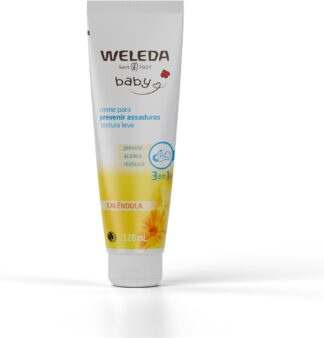 Weleda Babycreme de Calêndula | Proteção Natural Contra Assaduras | Fórmula Suave com Calêndula e Camomila | 120 ml Weleda Babycreme de Calêndula | Proteção Natural Contra Assaduras | Fórmula Suave com Calêndula e Camomila | 120 ml