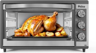 Forno Elétrico Philco 50L Dupla Resistência PFE52P 220V