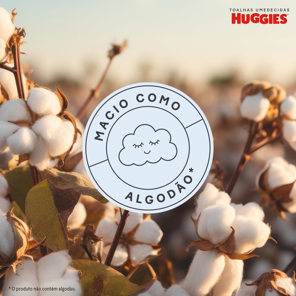 Lenços Umedecidos Huggies Recém-Nascido Sem Fragrância 6x48U - Imagem 8