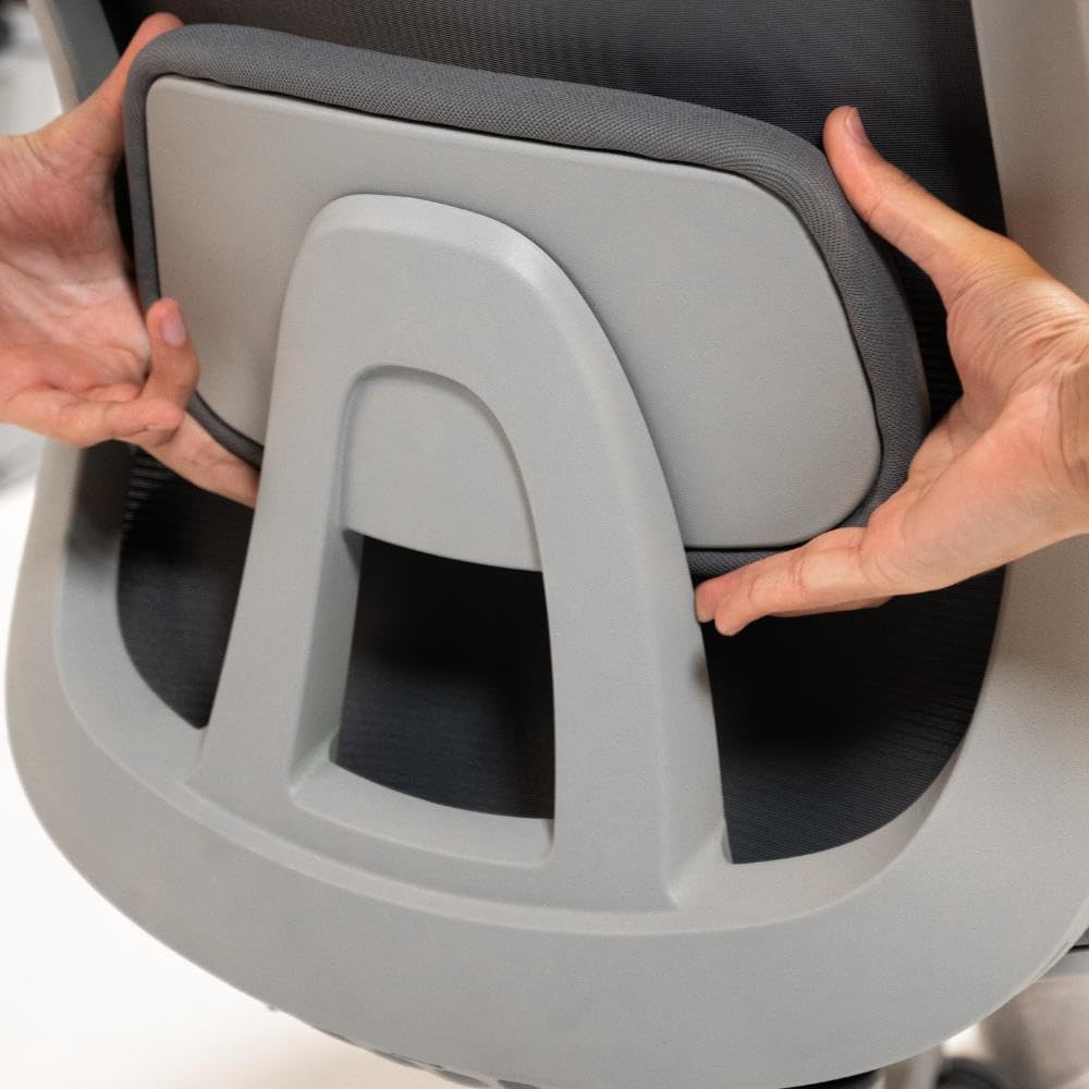 Cadeira Ergonômica Elements Astra Pro Cinza - Imagem 5