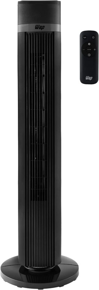 WAP Ventilador de Torre AIR SILENCE com 4 Ní­veis de Velocidade, Time de até 15 Horas e Desligamento Automático 127V