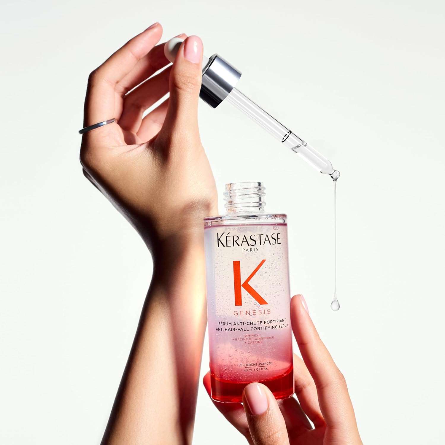 Kérastase Genesis Sérum Anti-Chute Fortifiant, Fortalece a Fibra, 90ml - Imagem 2