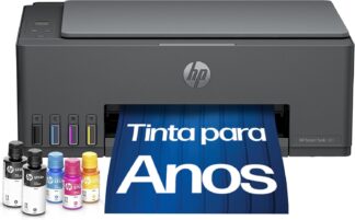 Impressora Multifuncional HP Smart Tank 581 Tanque de Tinta Colorida Wi-Fi, USB – Alta Economia -Copiadora e Scanner (4A8D5A)