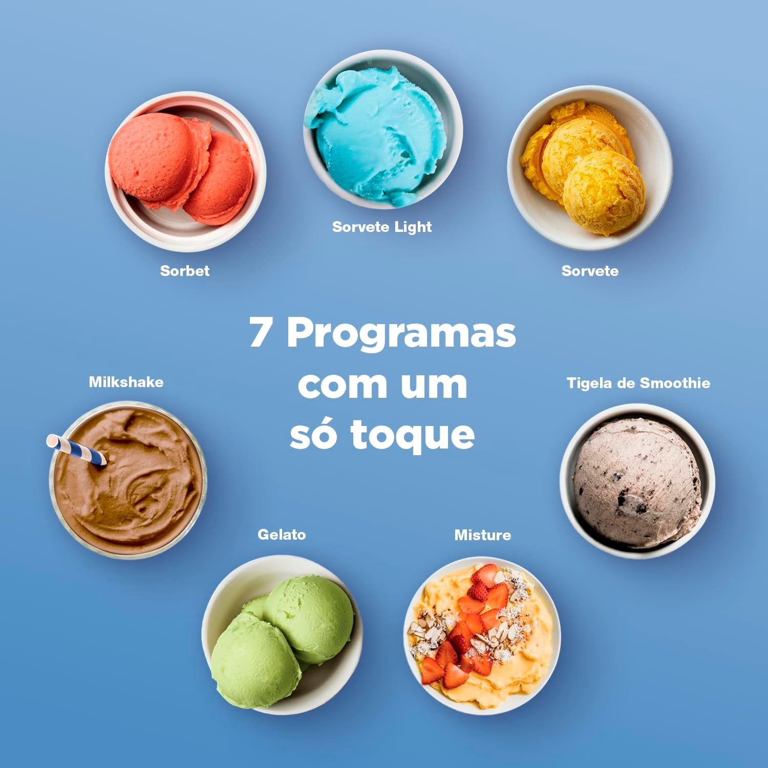 Ninja, Sorveteira Creami, 7 Opções Diferentes de Sorvete, 110V - Imagem 3