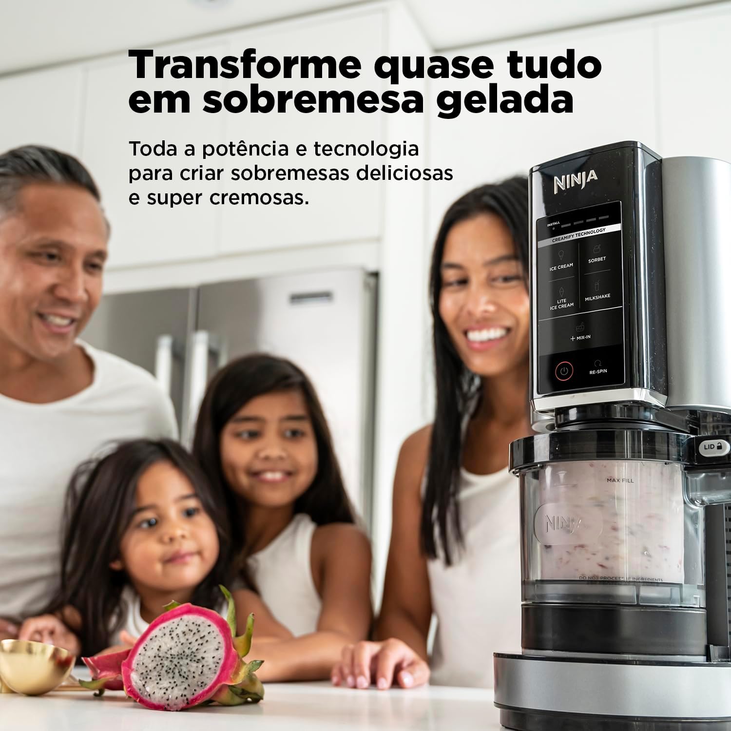 Ninja, Sorveteira Creami, 7 Opções Diferentes de Sorvete, 110V - Imagem 2