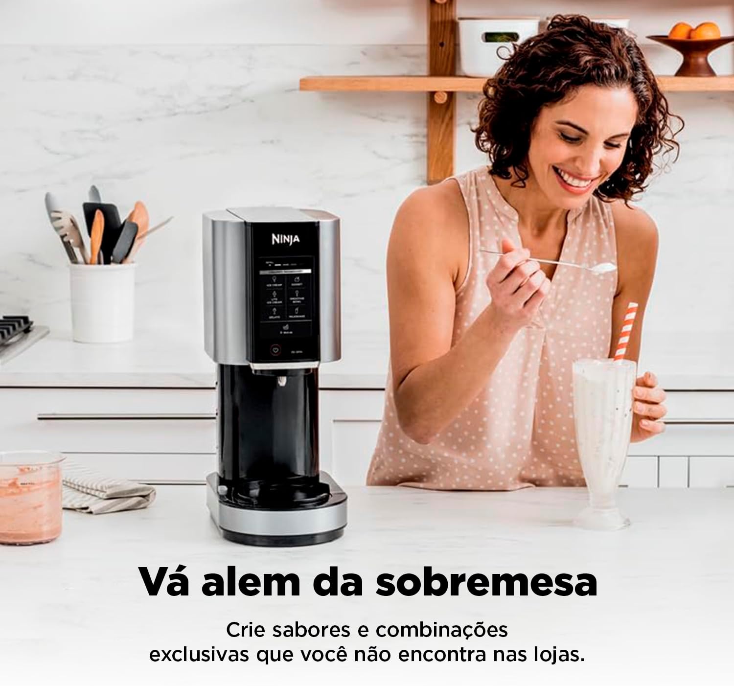 Ninja, Sorveteira Creami, 7 Opções Diferentes de Sorvete, 110V - Imagem 6