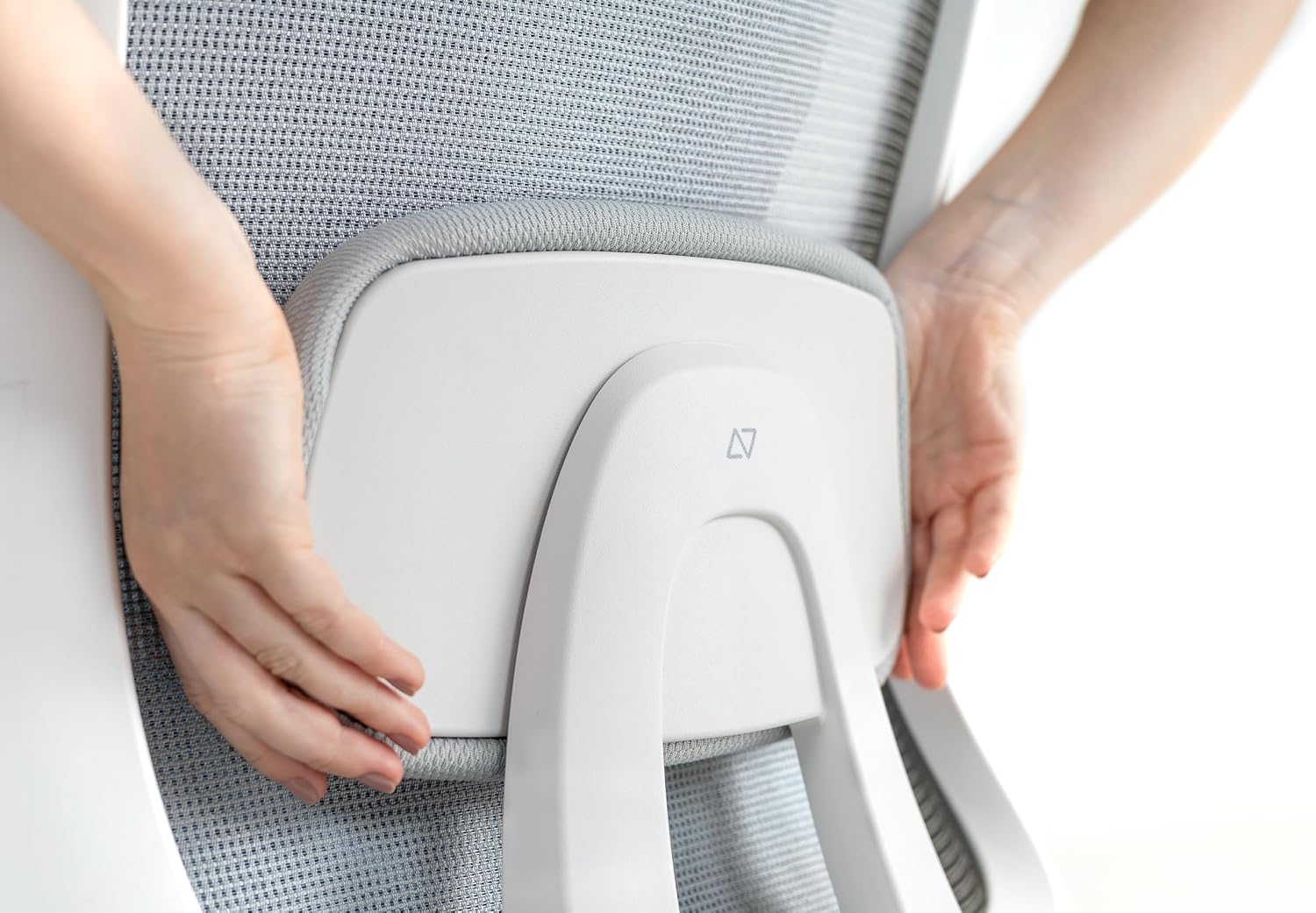 Cadeira Ergonômica Elements Astra Pro Cinza e Branca - Imagem 6