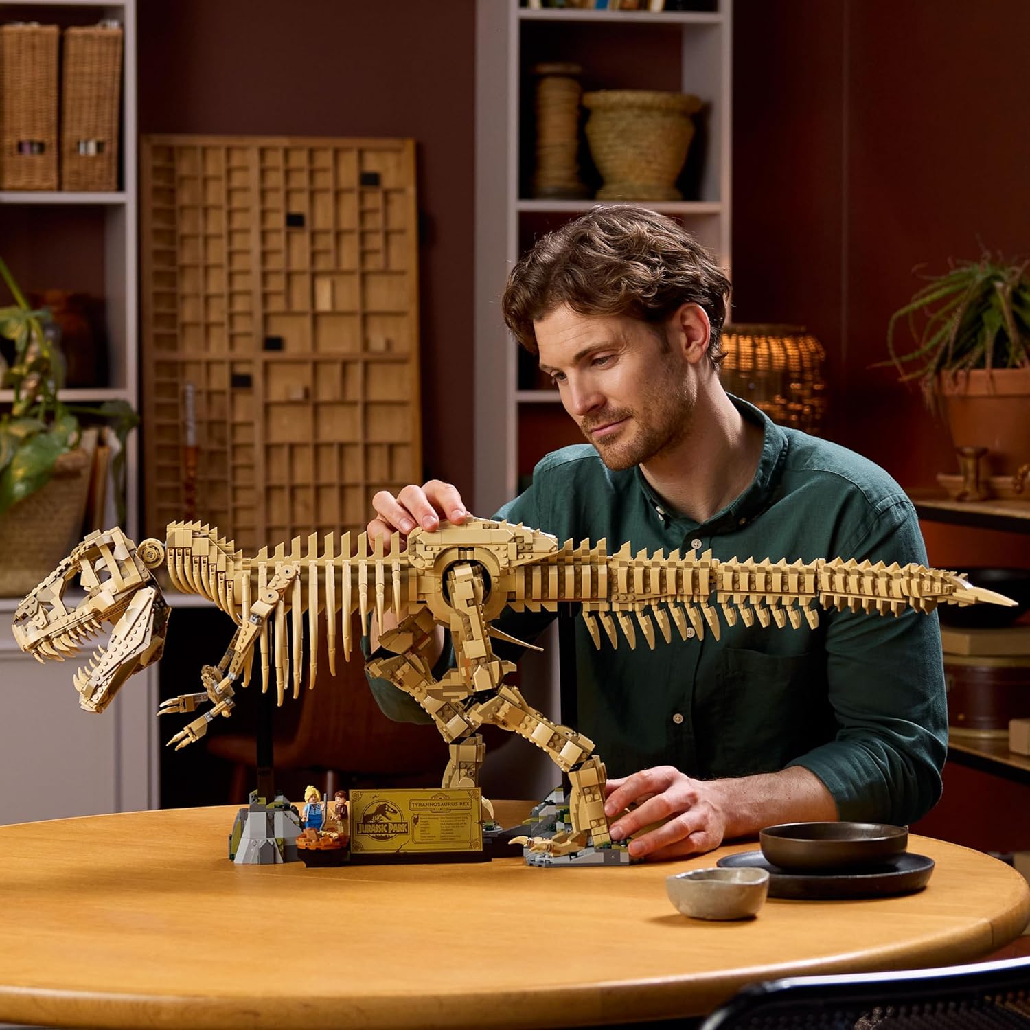 LEGO Jurassic World Fósseis de Dinossauros: Tyrannosaurus rex 76968 - Imagem 3