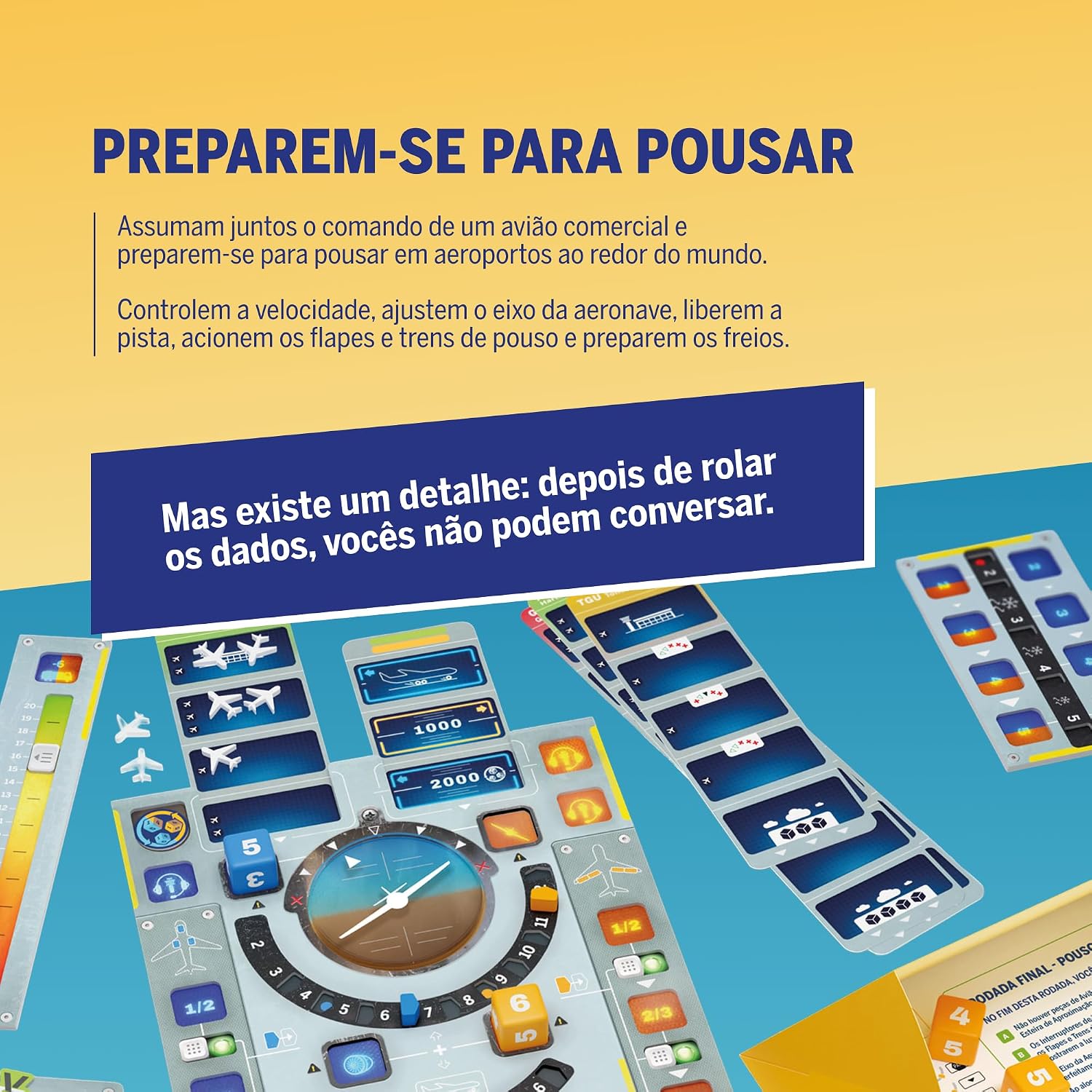 Galápagos Sky Team Jogo de Tabuleiro para 2 Jogadores - Imagem 5