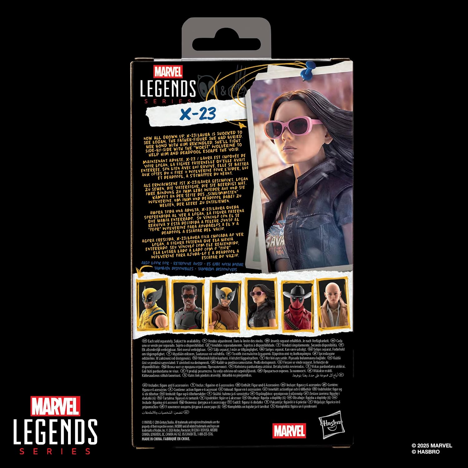 FIGURA AVENGERS LEGENDS X-23 - Imagem 10