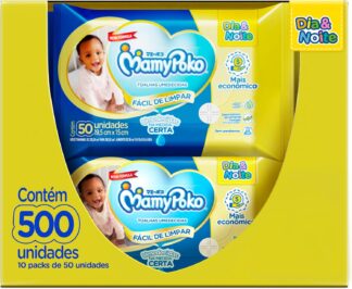 MamyPoko Lenços Umedecidos Dia&Noite 500 Unidades MamyPoko Lenços Umedecidos Dia&Noite 500 Unidades